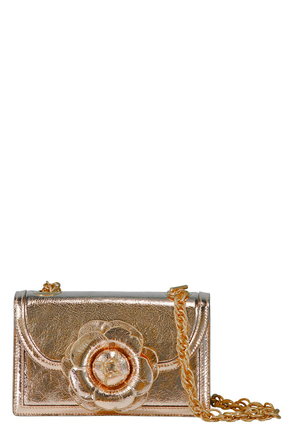OSCAR DE LA RENTA-Classic Tro Bag - Grapefruit-GRPEFRUI