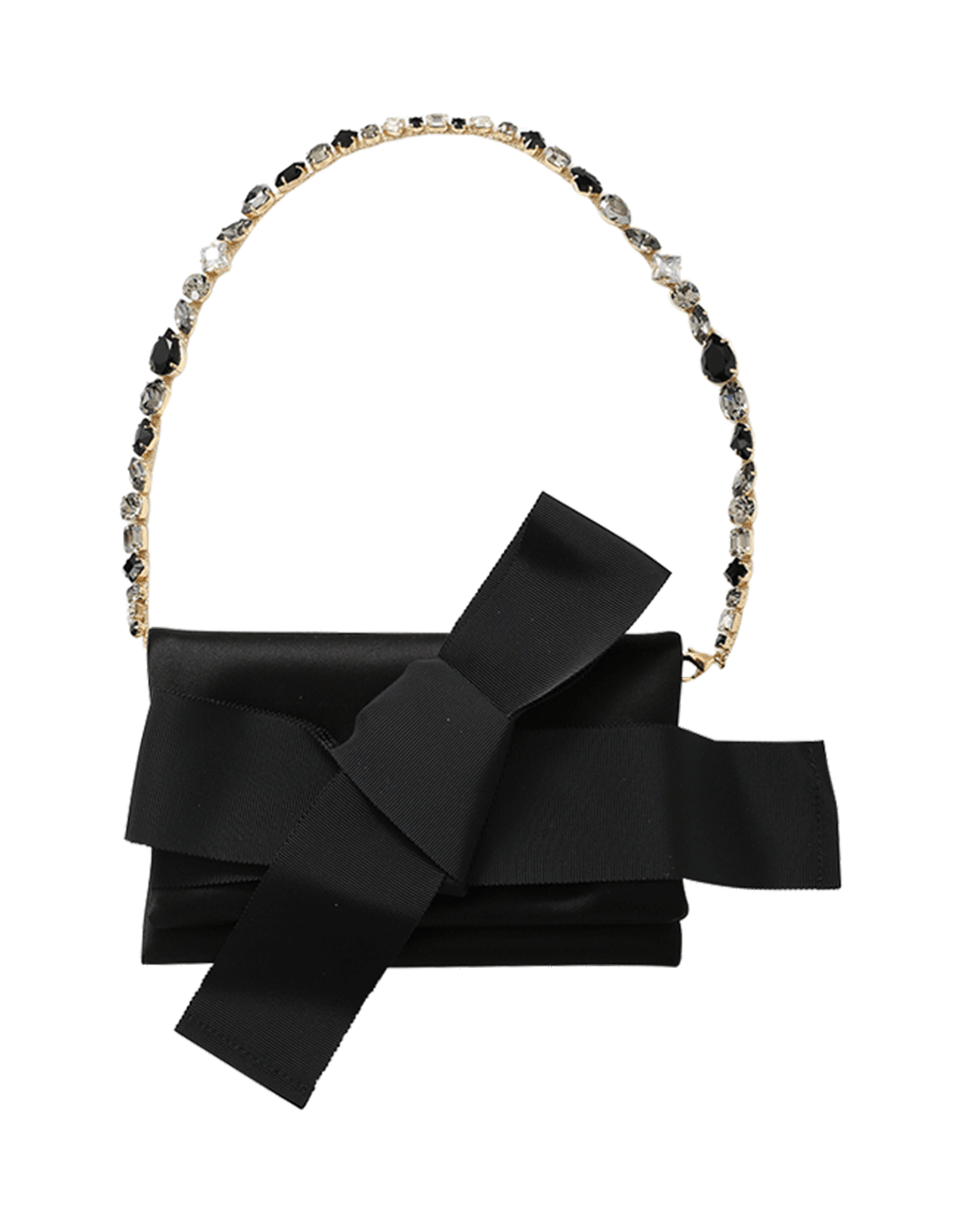OSCAR DE LA RENTA-Petite Jewel Strap Evening Bag-NUDE