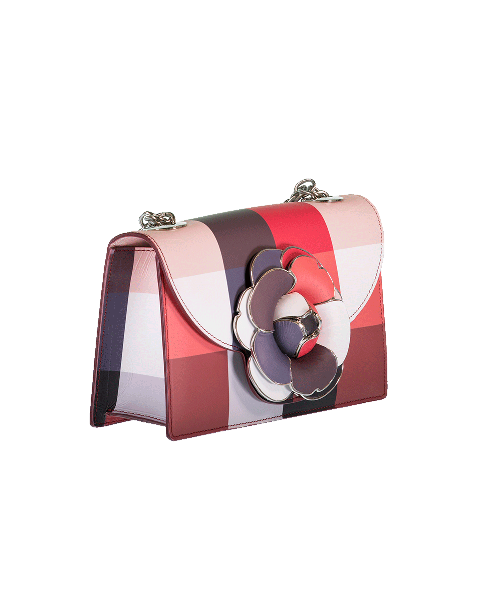 OSCAR DE LA RENTA-Gardenia Crossbody Bag-RED/MLTI