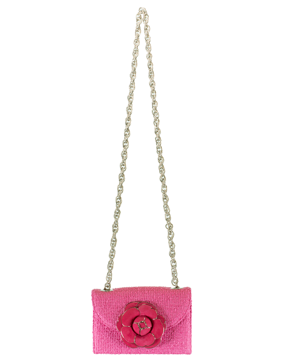 OSCAR DE LA RENTA-Spinel Boucle Tweed Tro Bag-SPINEL
