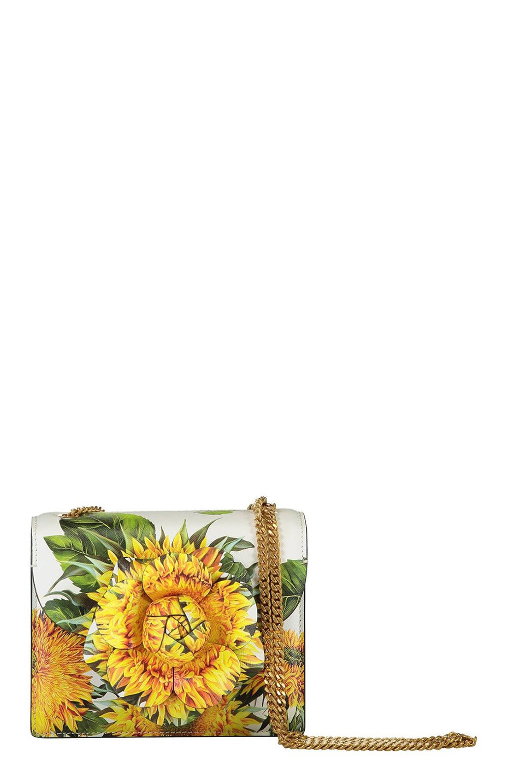 OSCAR DE LA RENTA-Mini Tro Bag - Sunflower-SUNFLWR