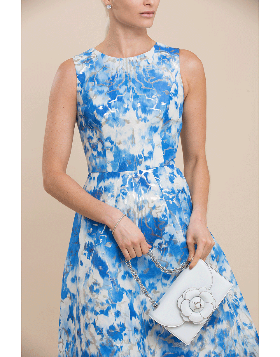 OSCAR DE LA RENTA-TRO Shoulder Bag-WHITE