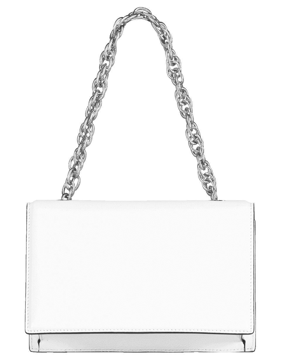OSCAR DE LA RENTA-TRO Shoulder Bag-WHITE