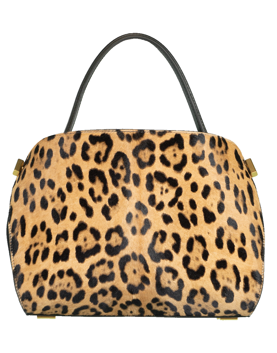 OSCAR DE LA RENTA-Baby NOLO Leopard Bag-BLK/CAML