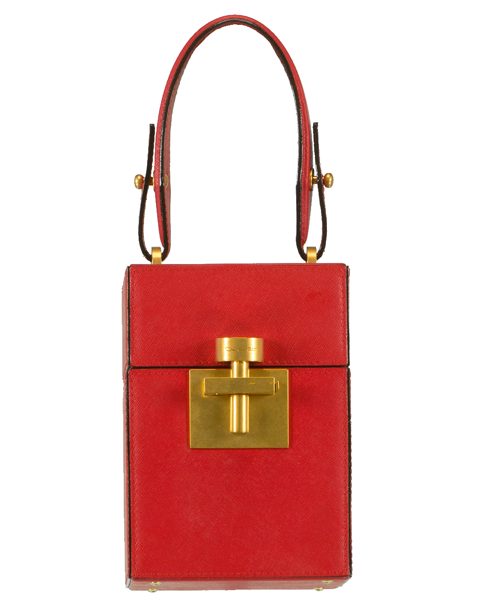 OSCAR DE LA RENTA-Alibi Gold Chain Box-CAYENNE