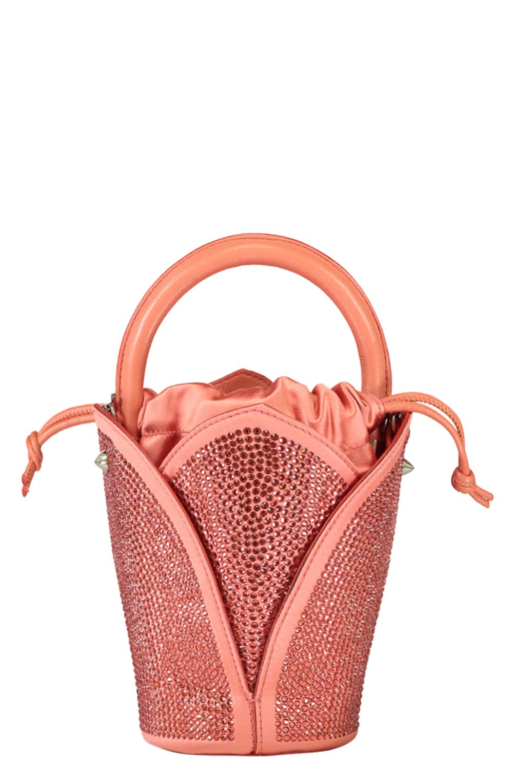 OSCAR DE LA RENTA-Tulipan Nano Bag - Crystal Grapefruit-GRAPEFRU