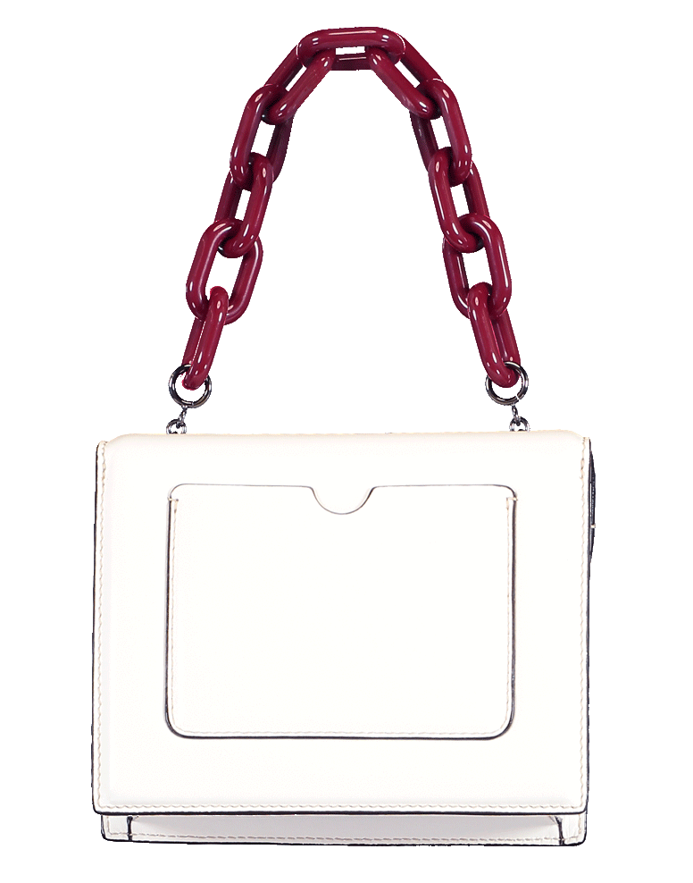 OSCAR DE LA RENTA-Mini TRO Bag-IVORY