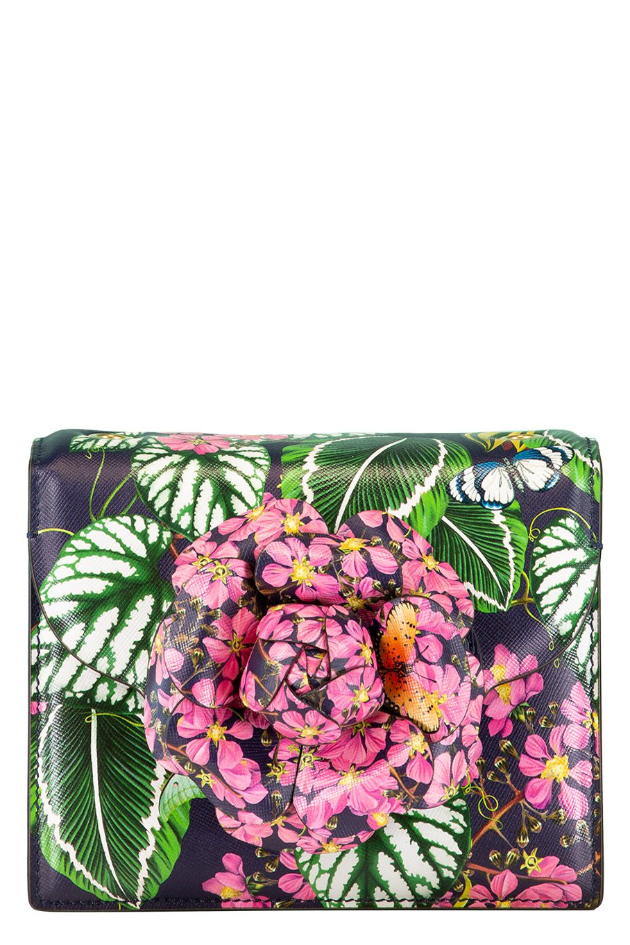 OSCAR DE LA RENTA-Mini Tro Bag - Navy Multi-NVYMULTI
