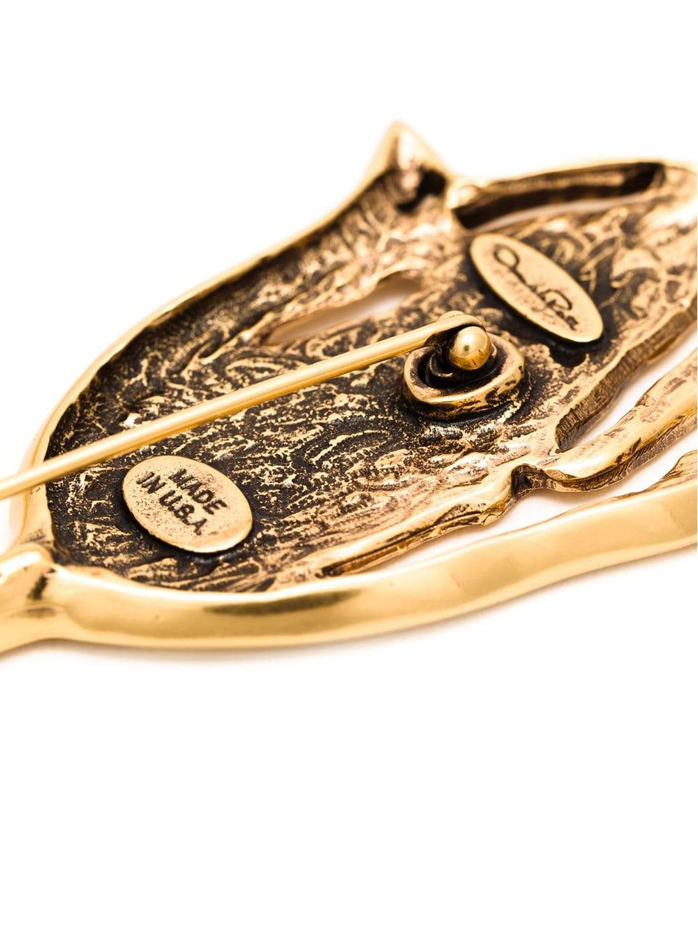 OSCAR DE LA RENTA-Delicate Tulip Brooch-RUSSGLD