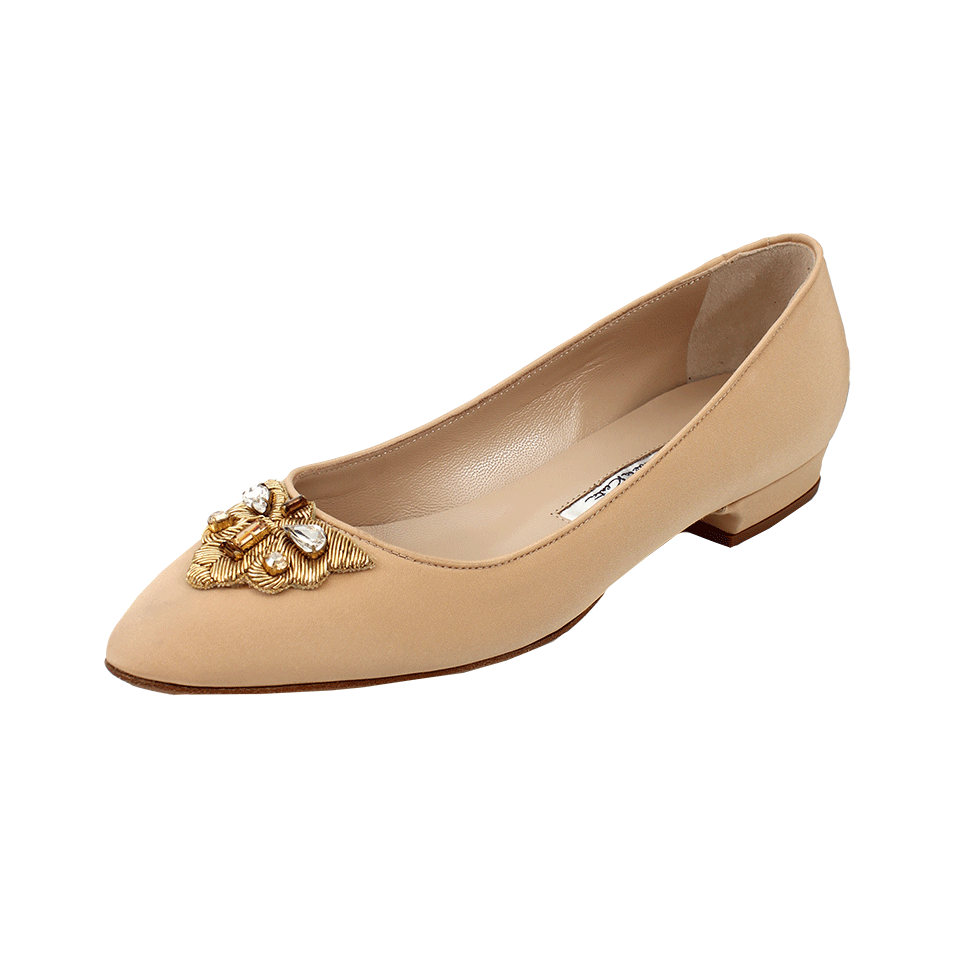OSCAR DE LA RENTA-Floresy Ornament Flat-