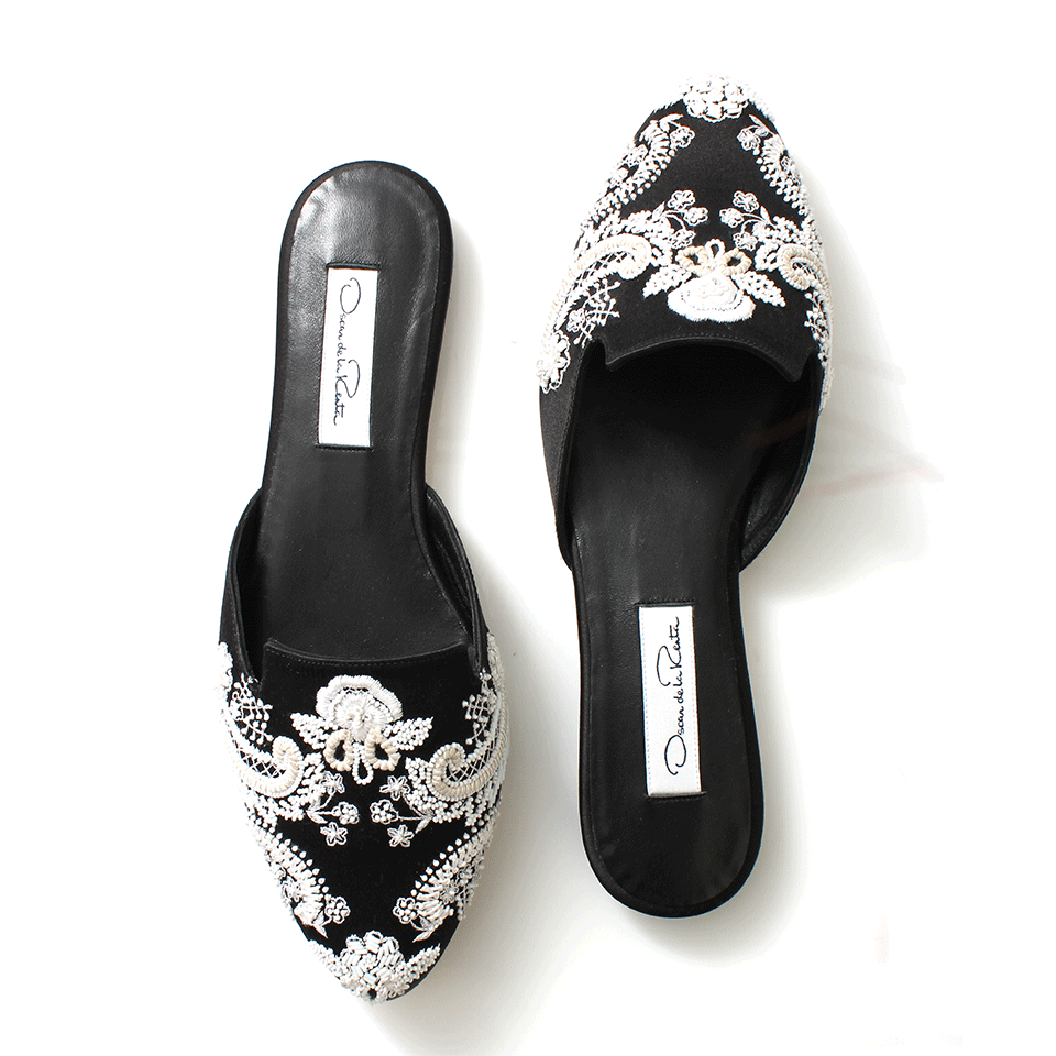 OSCAR DE LA RENTA-Vesna Slipper-
