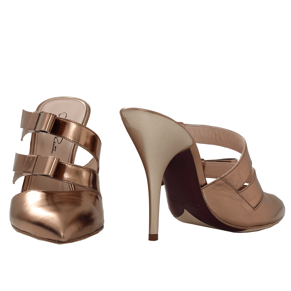 OSCAR DE LA RENTA-Fibi Bow Mule-
