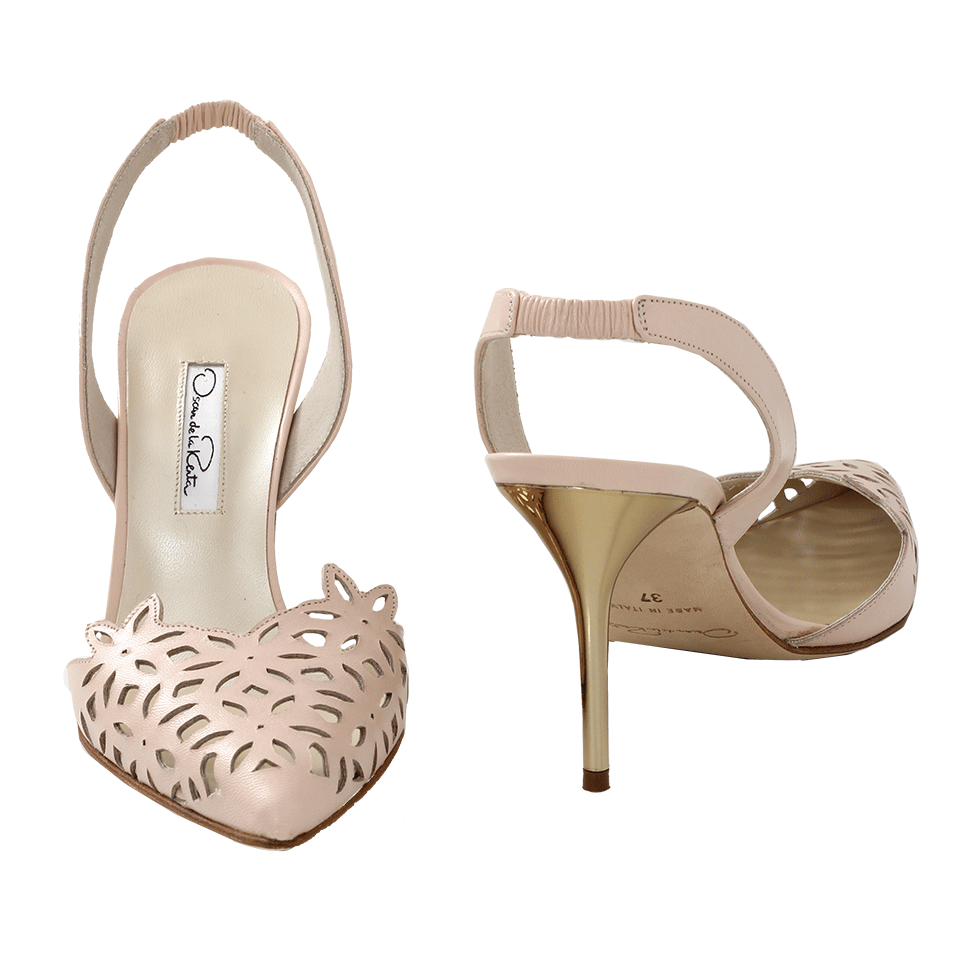 OSCAR DE LA RENTA-Fostra Sling Back Heel-