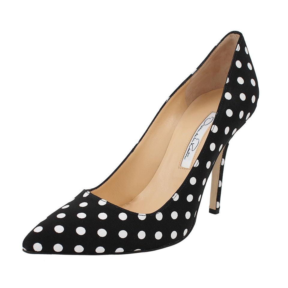OSCAR DE LA RENTA-Mimi Polka Dot Pump-