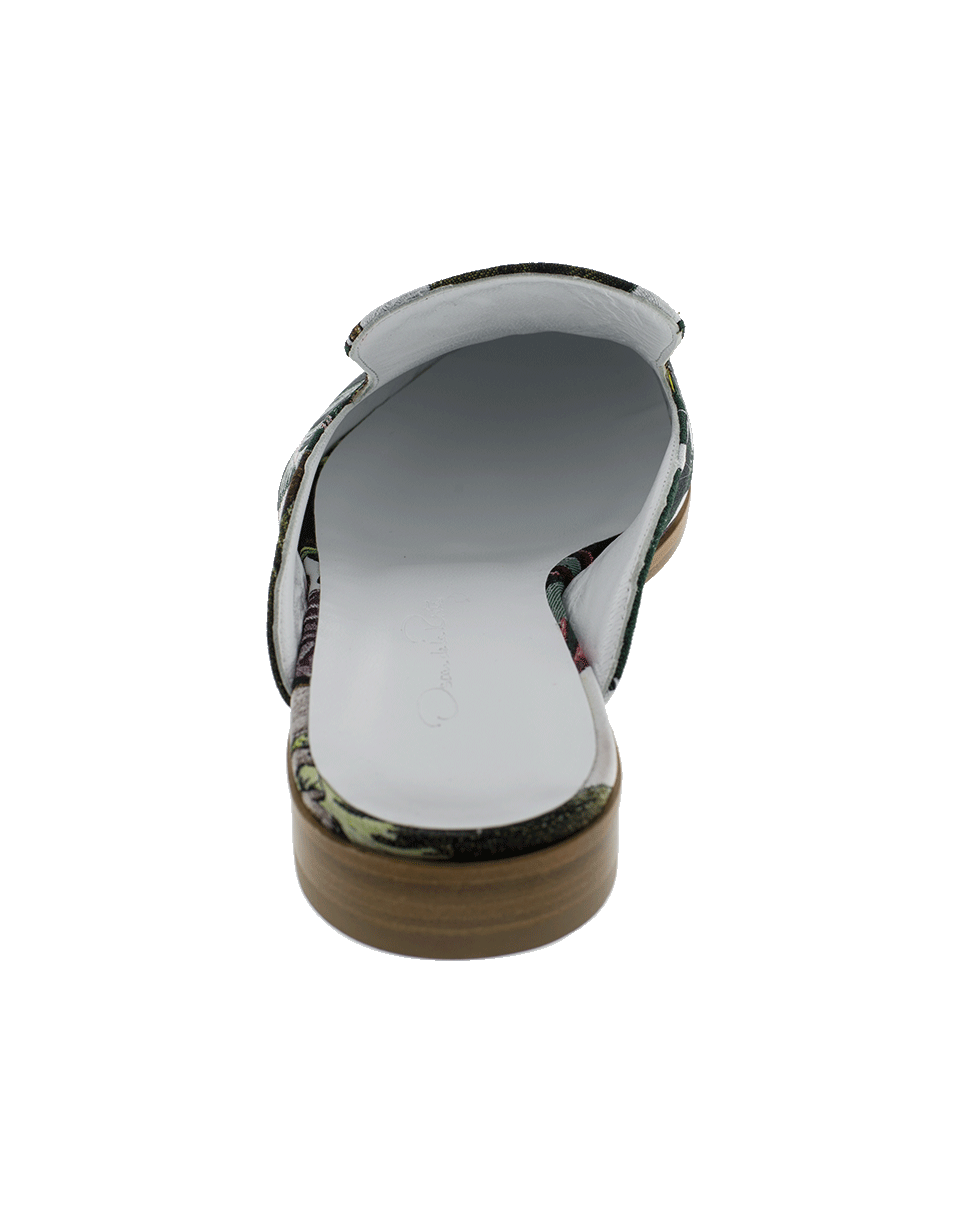 OSCAR DE LA RENTA-Eden Jungle Jacquard Slide-