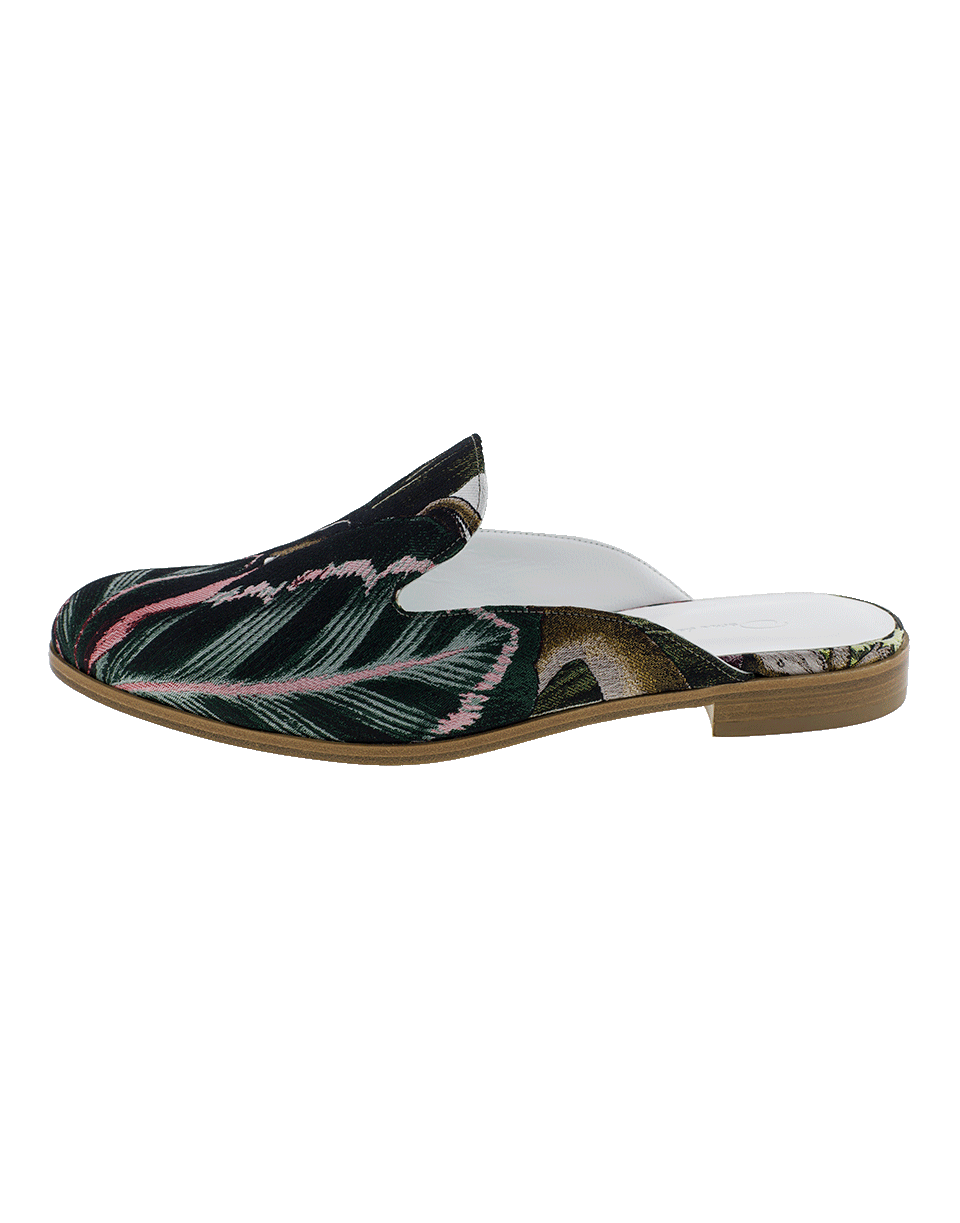 OSCAR DE LA RENTA-Eden Jungle Jacquard Slide-