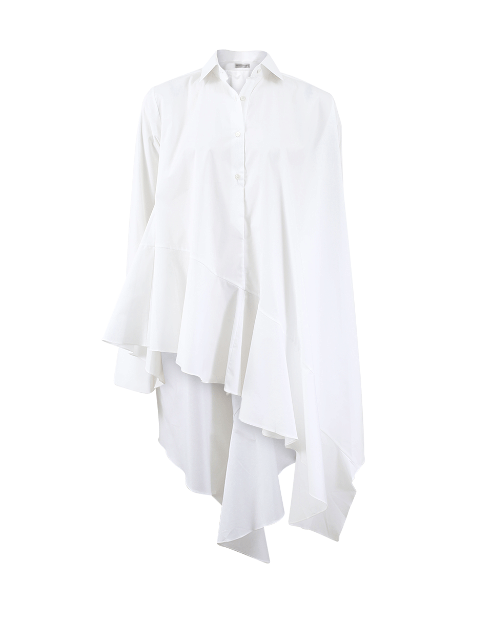 PALMER HARDING-Flounce Hem Loose Shirt-