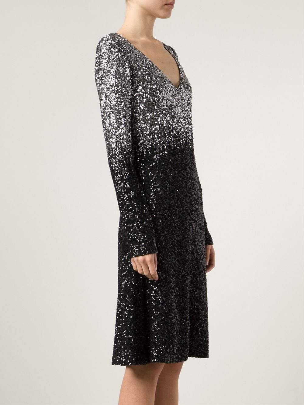 PAMELLA ROLAND-Signature Sequin Dress-