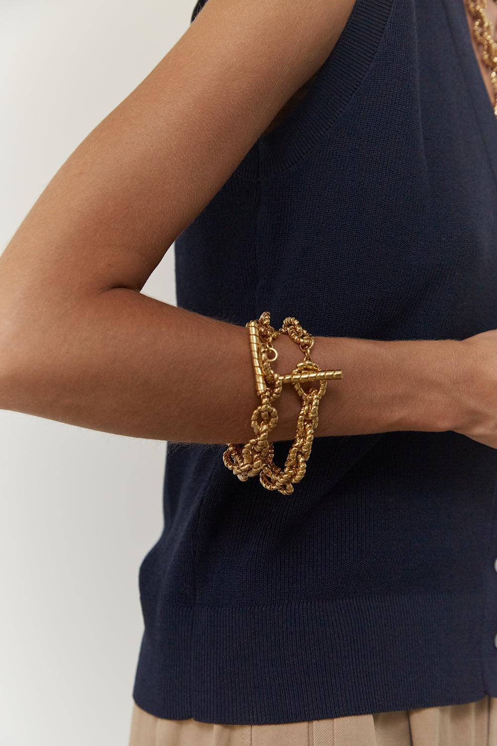 Onora Bracelet-YELLOW-22-JEWELRYBOUTIQUEBRACELET O-PAOLA SIGHINOLFI