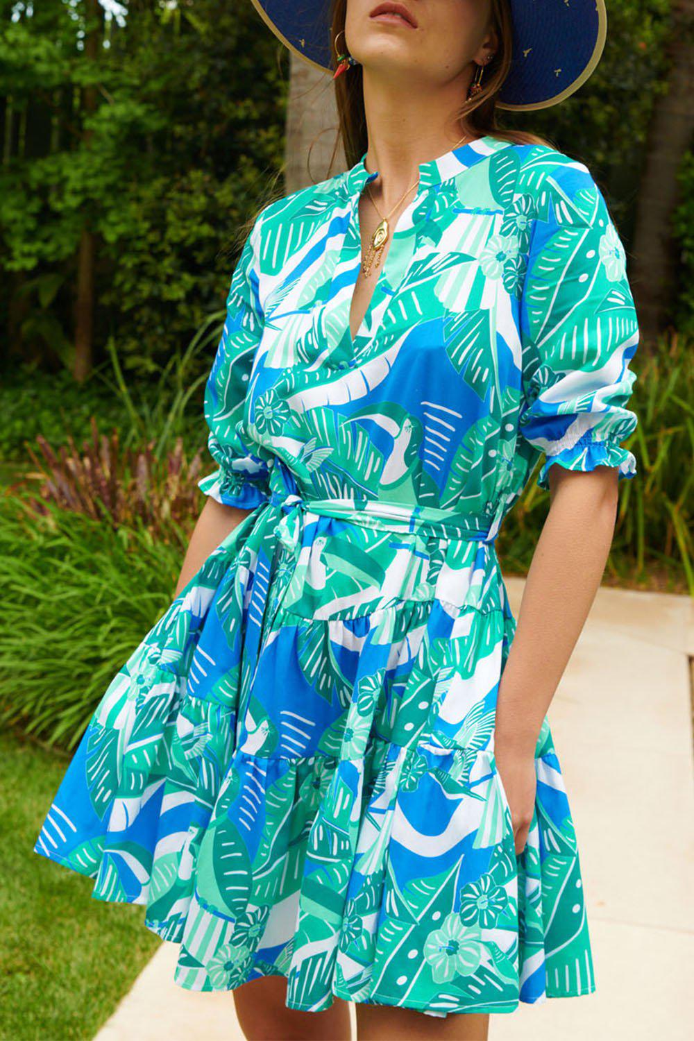 PAOLITA-Blue Lagoon Dress-
