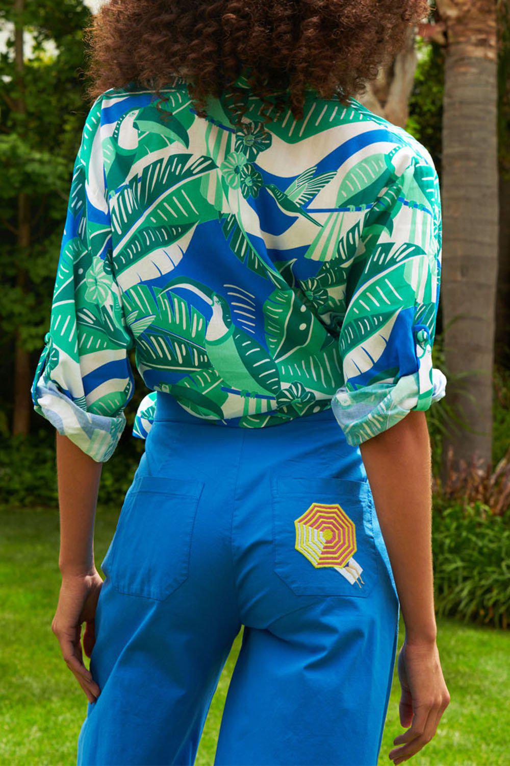 PAOLITA-Blue Lagoon Shirt-