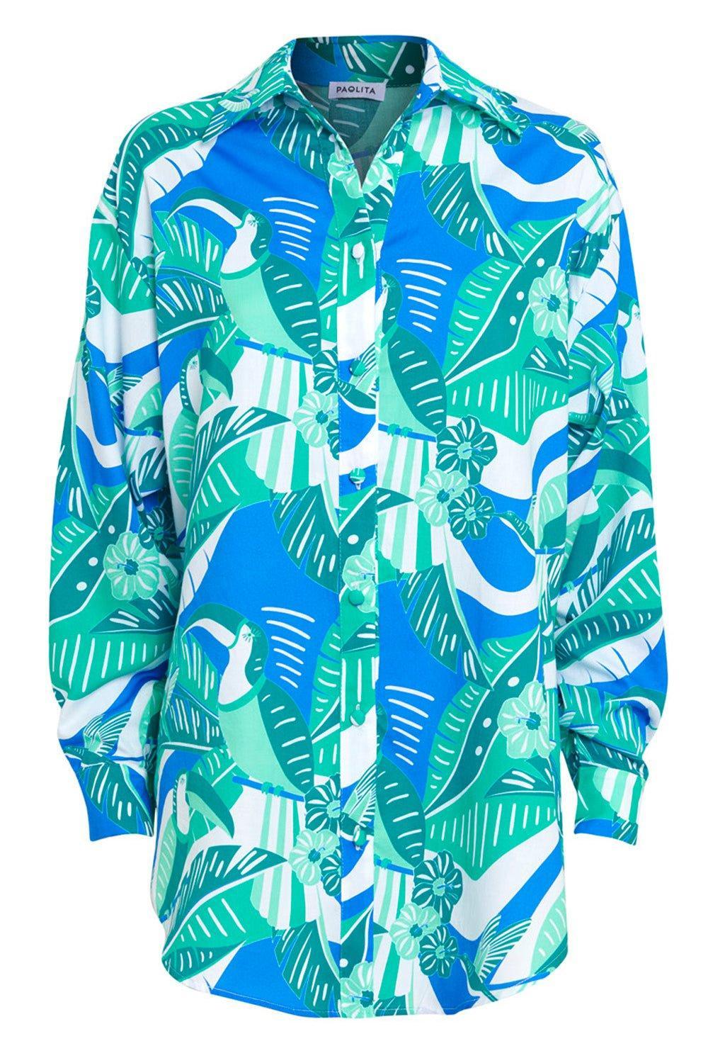 PAOLITA-Blue Lagoon Shirt-