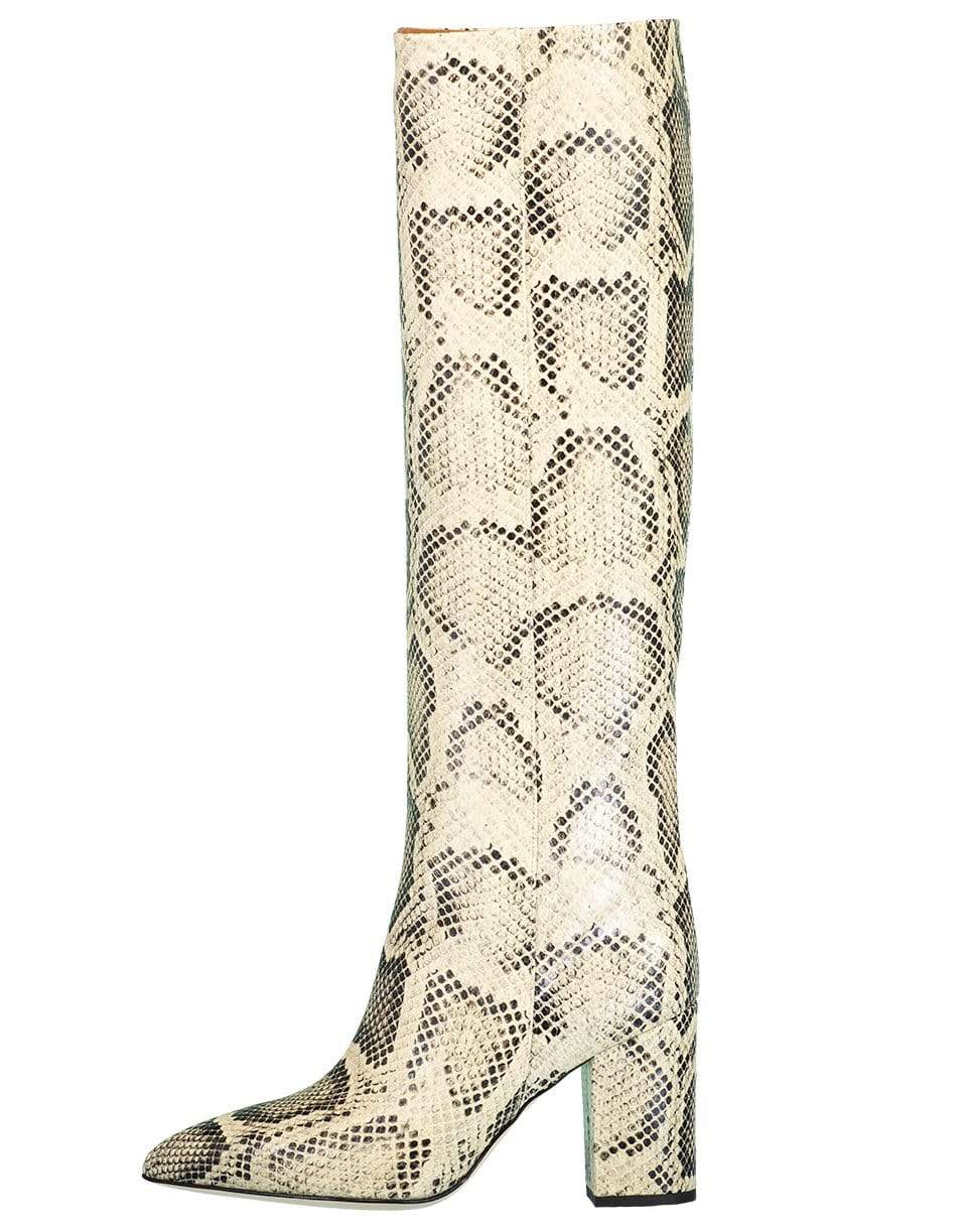 PARIS TEXAS-Python Print Tall Boot-
