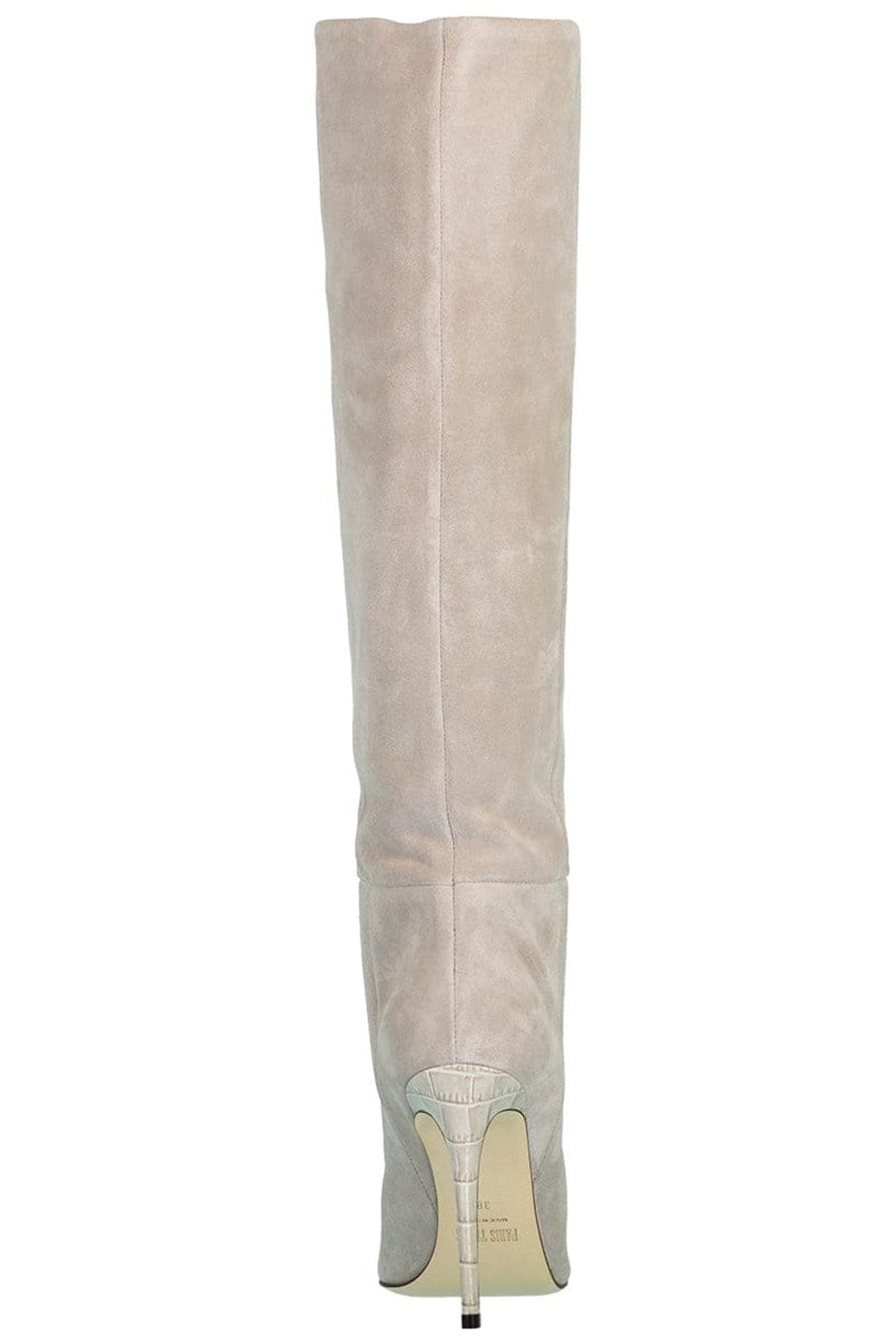 PARIS TEXAS-Suede Tall Boot Stiletto Heel-