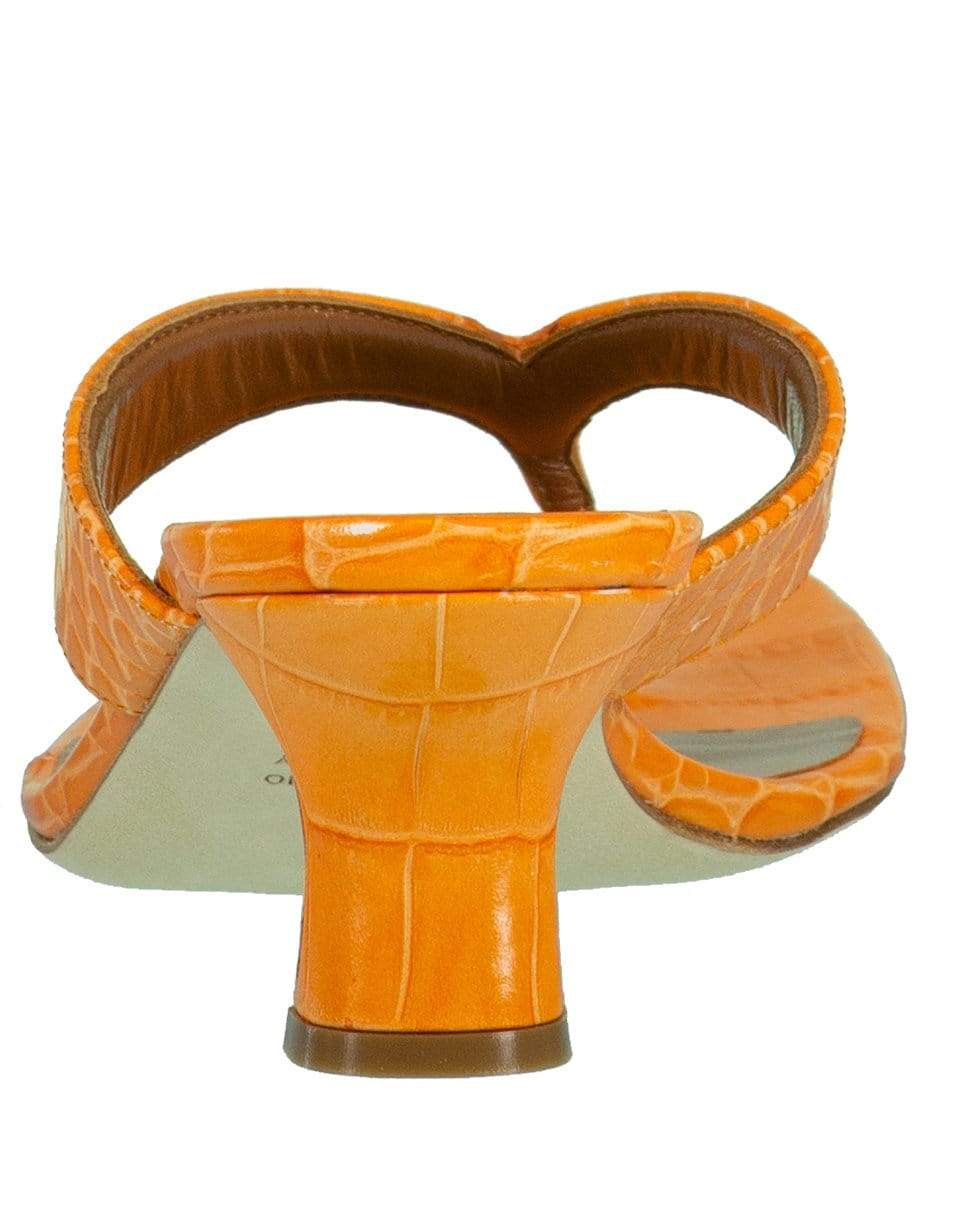 PARIS TEXAS-Moc Croco Thong Sandal-