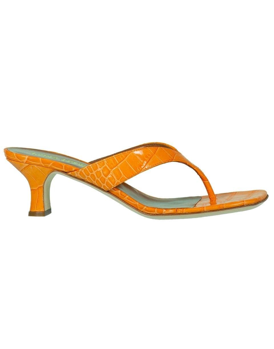 PARIS TEXAS-Moc Croco Thong Sandal-
