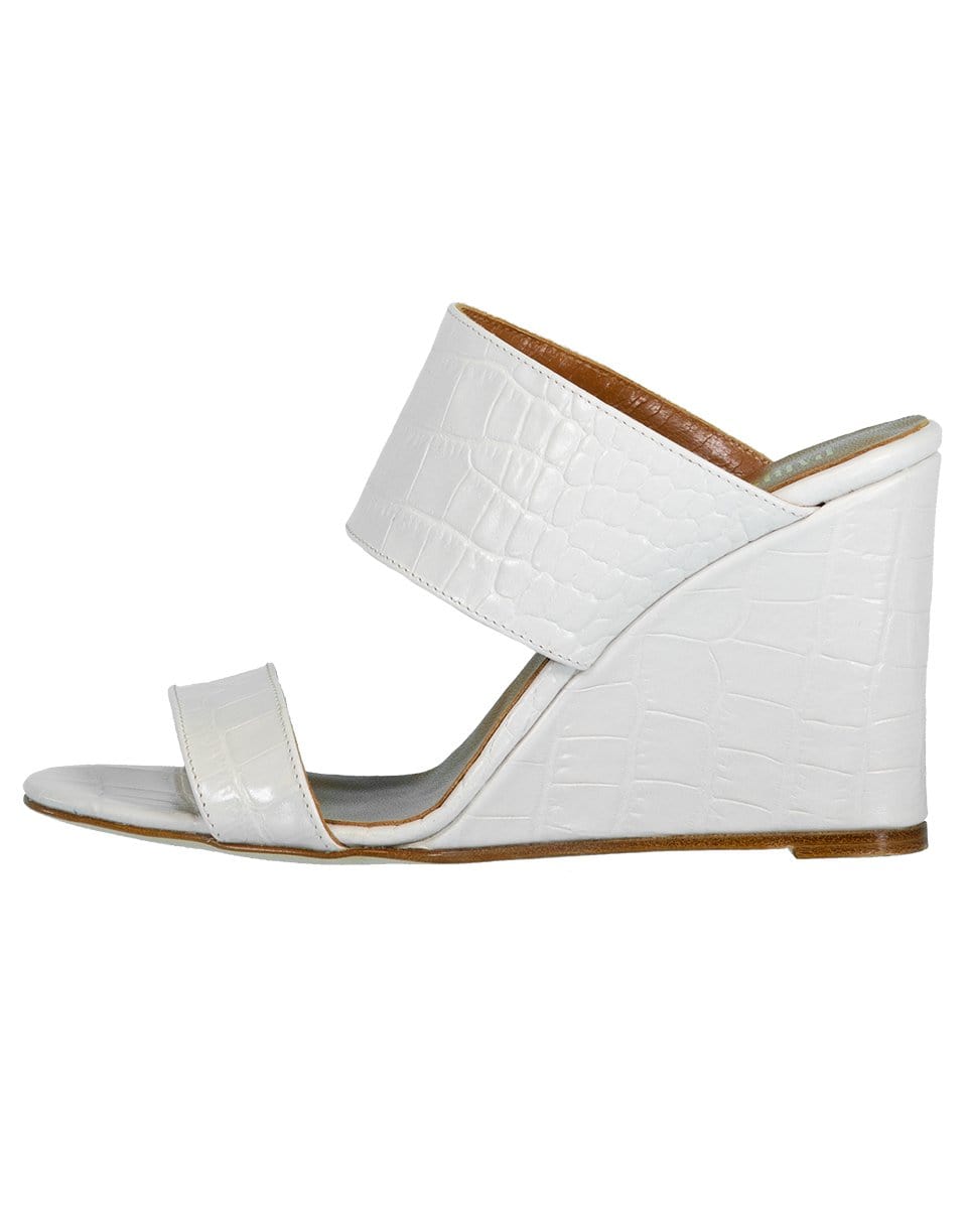 PARIS TEXAS-Moc Effect Wedge Sandal-