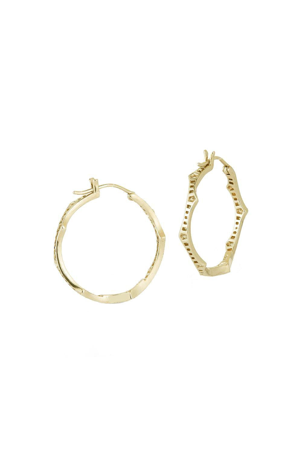 Briar Diamond Hoop Earrings-WHITE GOLD-M-JEWELRYFINE JEWELEARRING-PARULINA