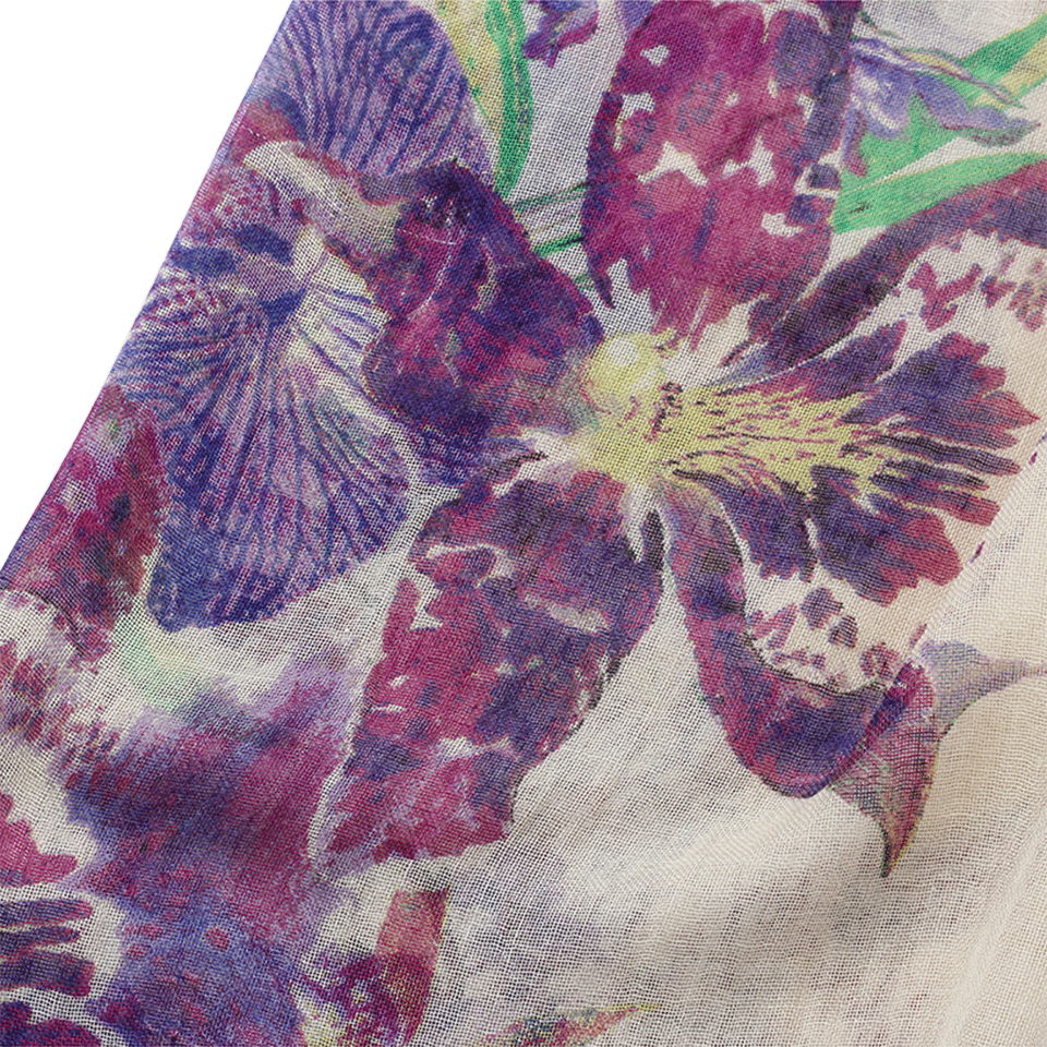 PASHMA-Orchid Shawl-FUSCHIA