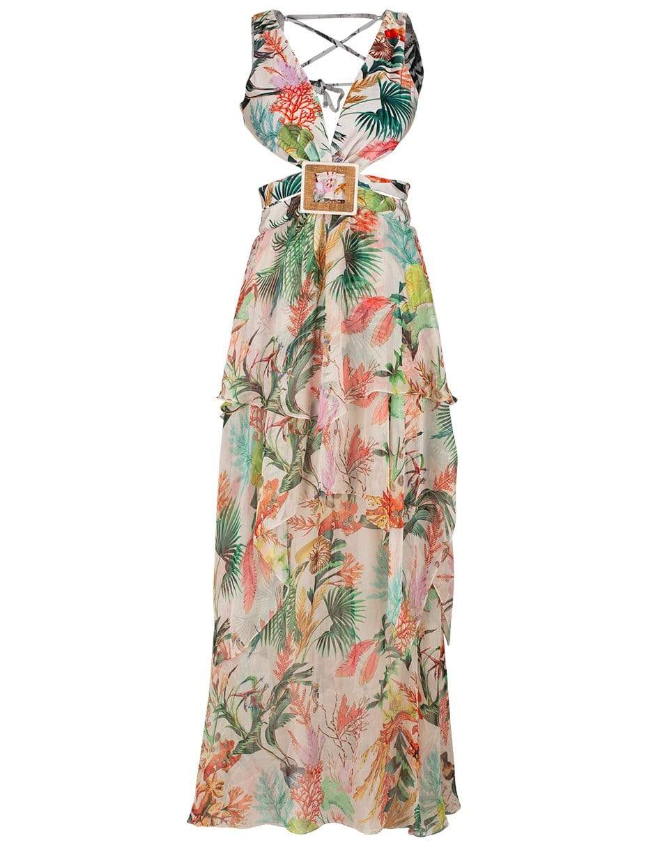 PATBO-Oasis Cutout Dress-OFFWHT