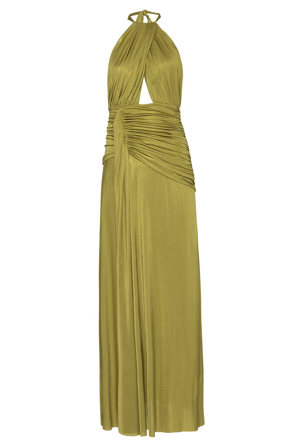 PATBO-Halterneck Maxi Dress-