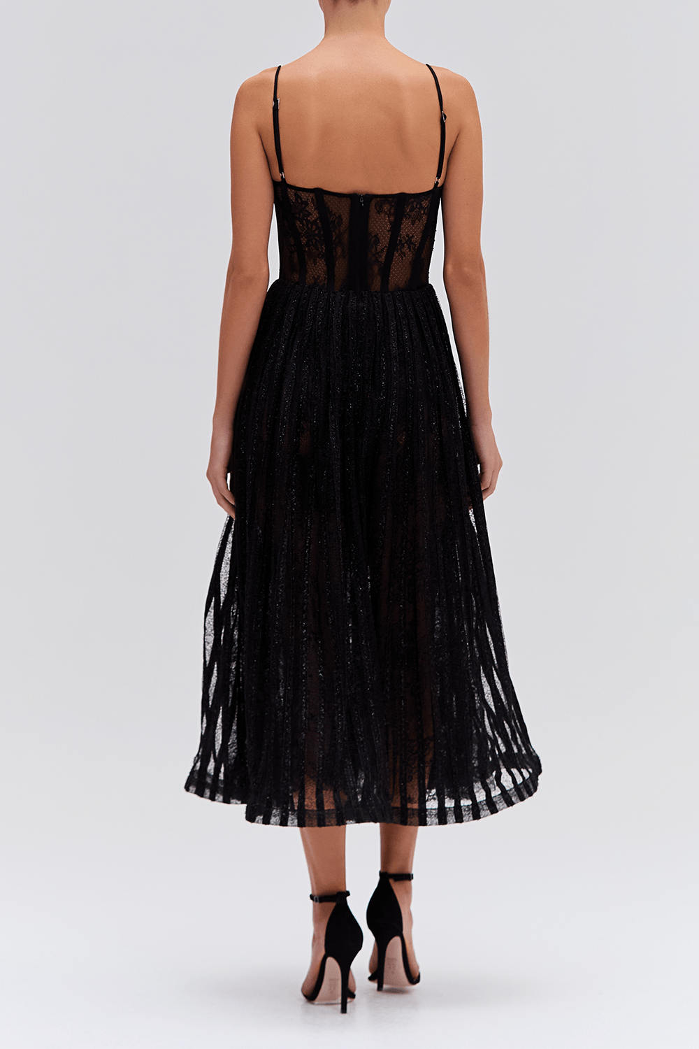 PATBO-Bustier Midi Dress-