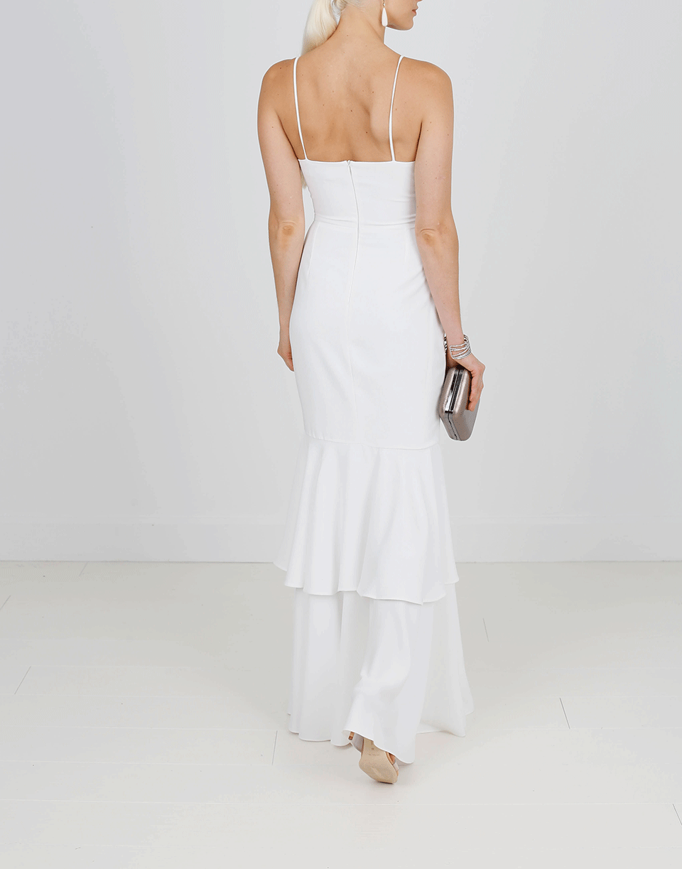PATBO-Ruffle Maxi Dress-