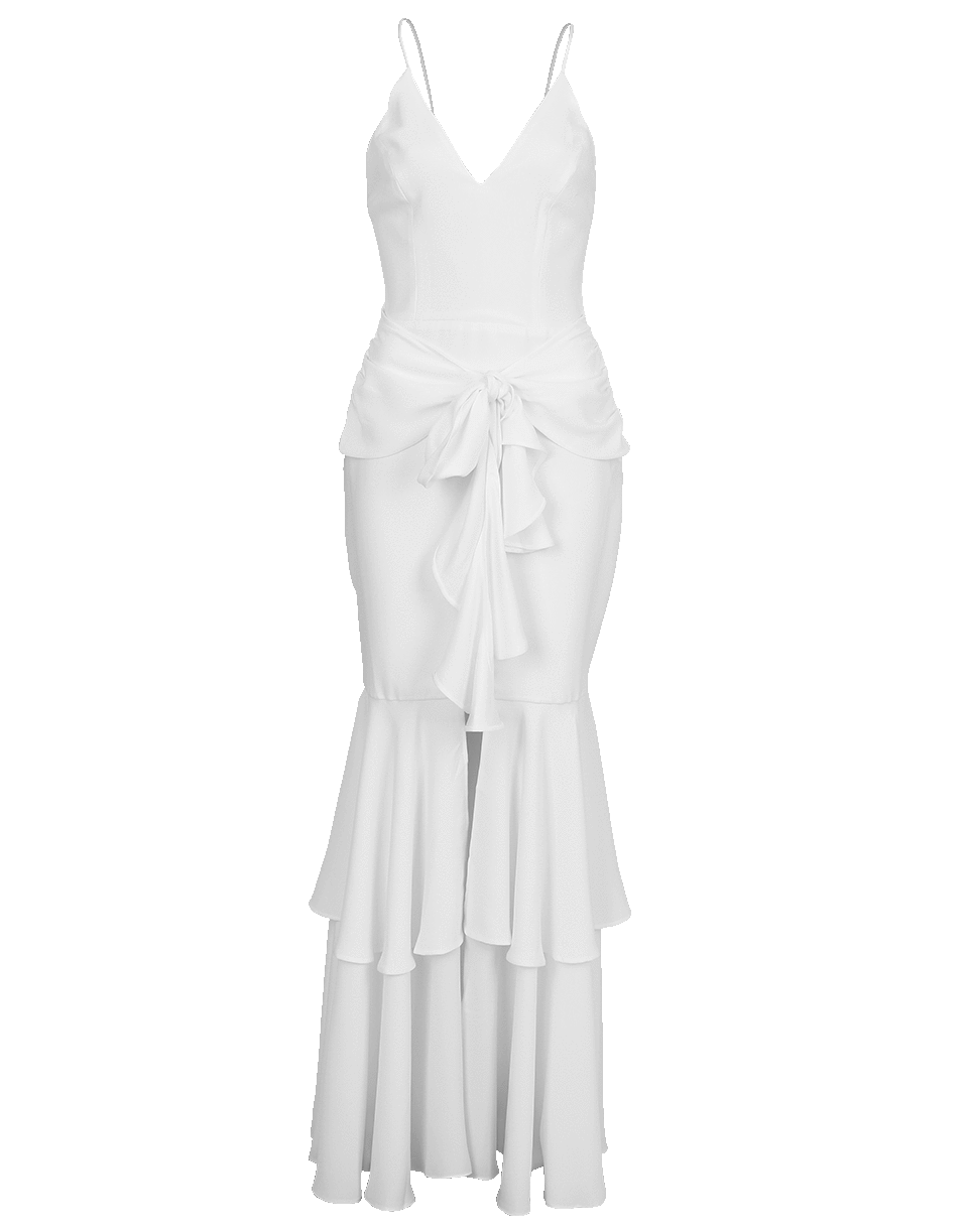 PATBO-Ruffle Maxi Dress-