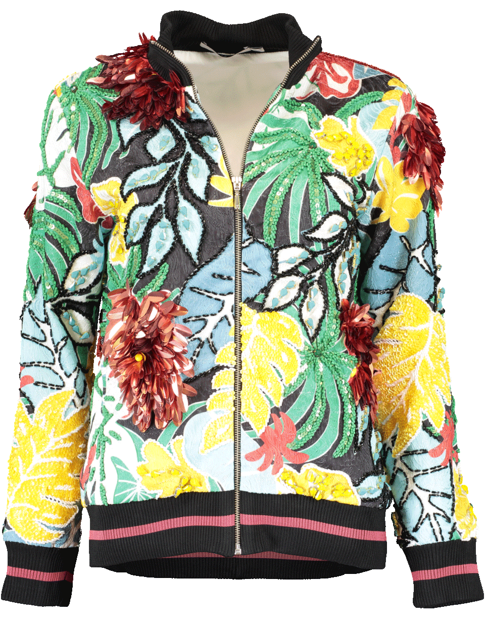 PATBO-Embellished Bomber Jacket-