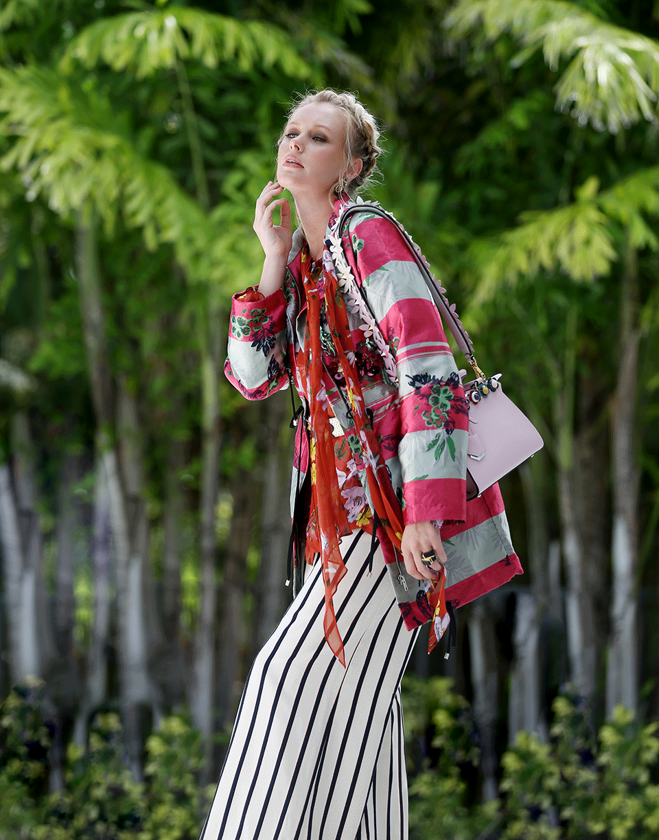 PATBO-Embellished Jacquard Jacket-