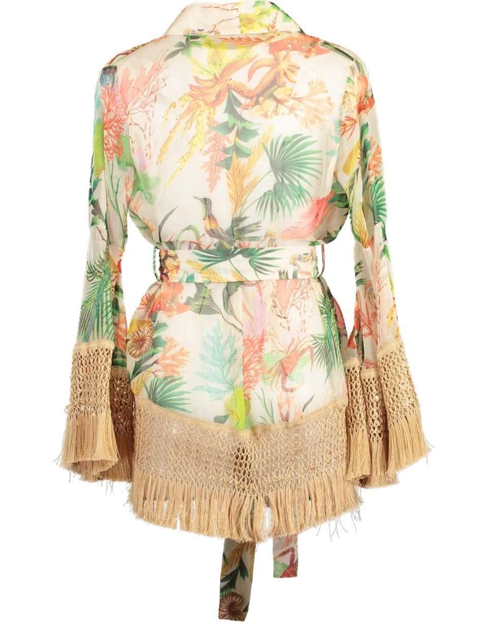 PATBO-Oasis Fringe Kimono-