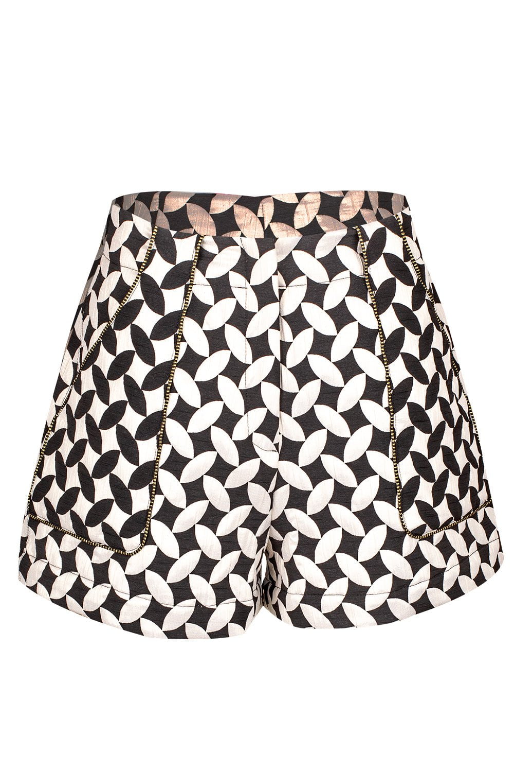 PATBO-Embroidered Shorts-