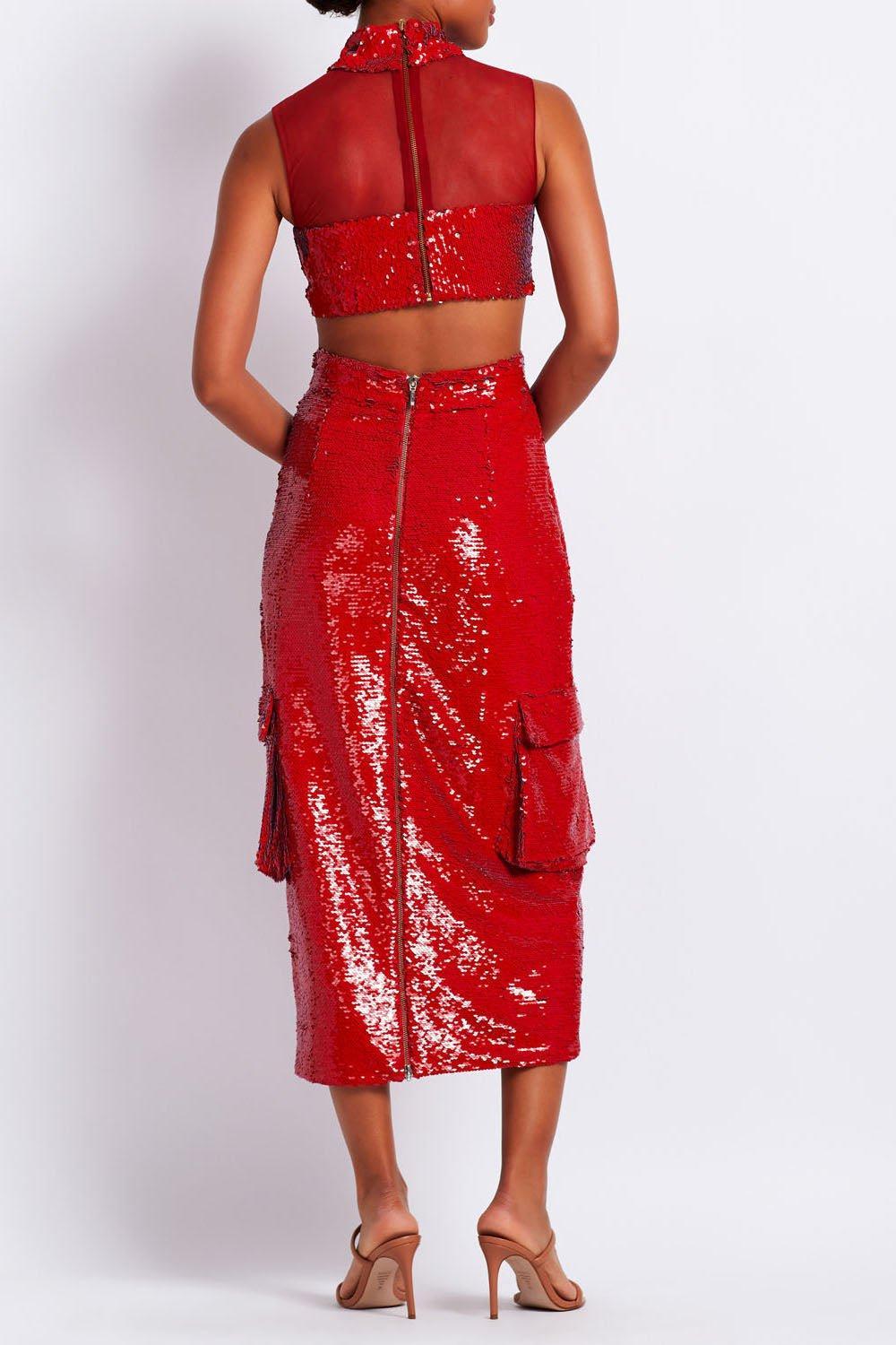 PATBO-Mock Neck Top-