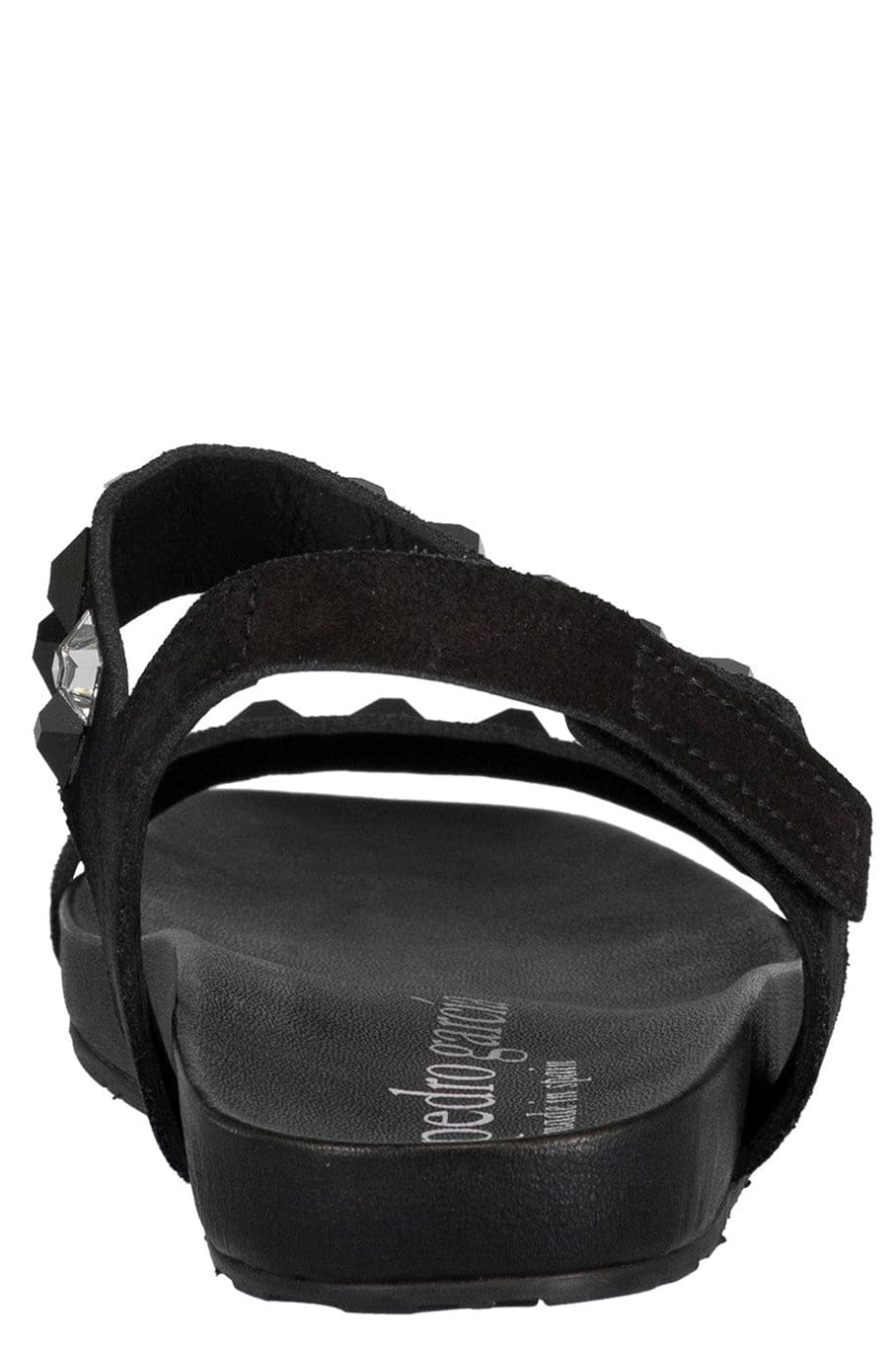 PEDRO GARCIA-Black Caya Flat Gemstone Sandals-