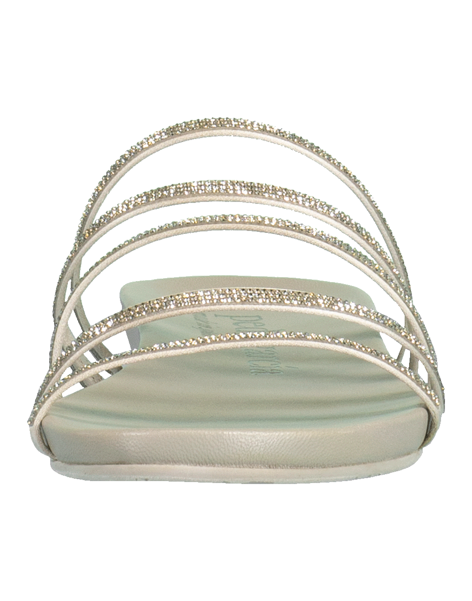 PEDRO GARCIA-Moonstone Gala Jeweled Strap Sandal-