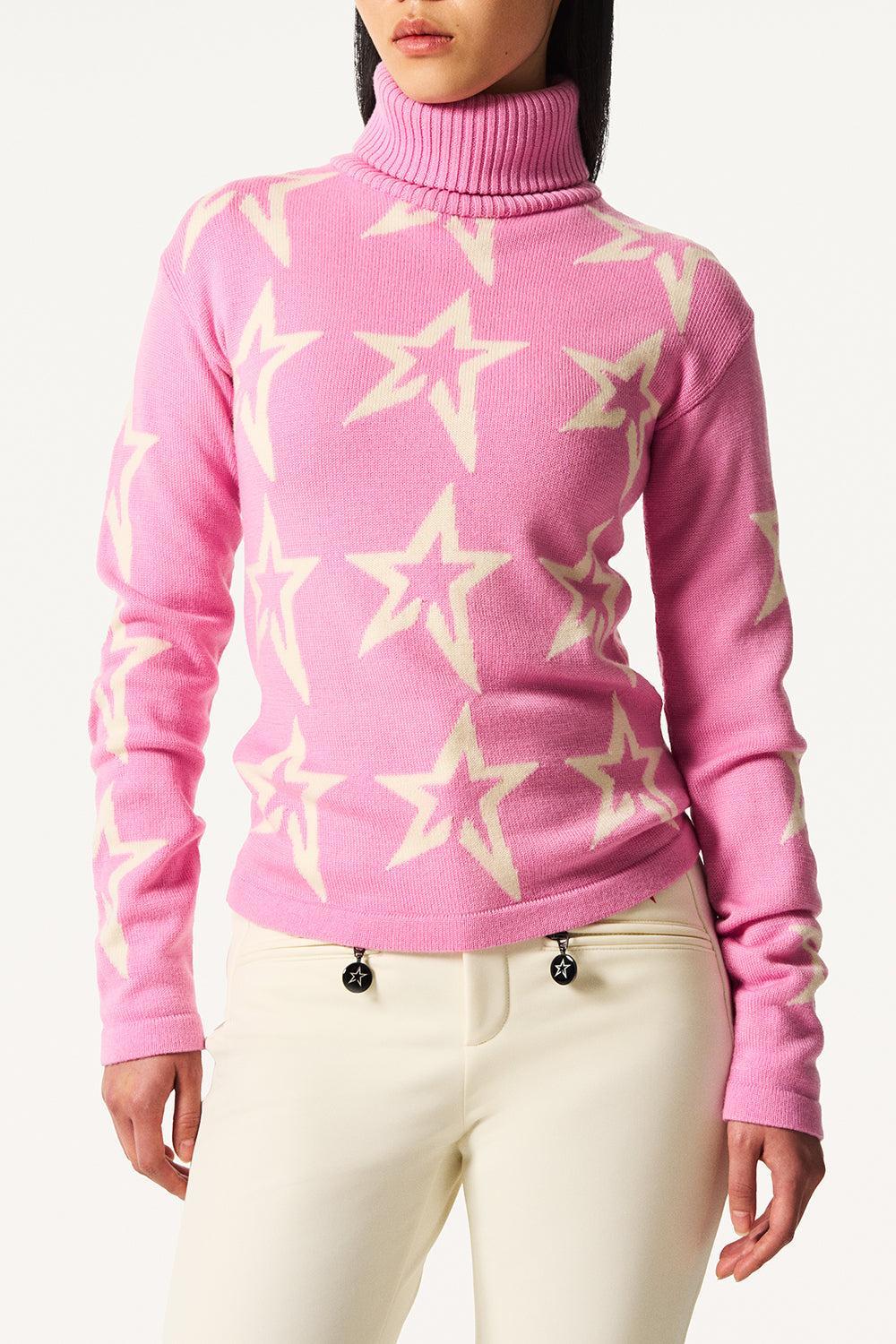 Star Dust Sweater - Lilac White-LLCSNWWH-XS-CLOTHINGTOPSWEATER-PERFECT MOMENT