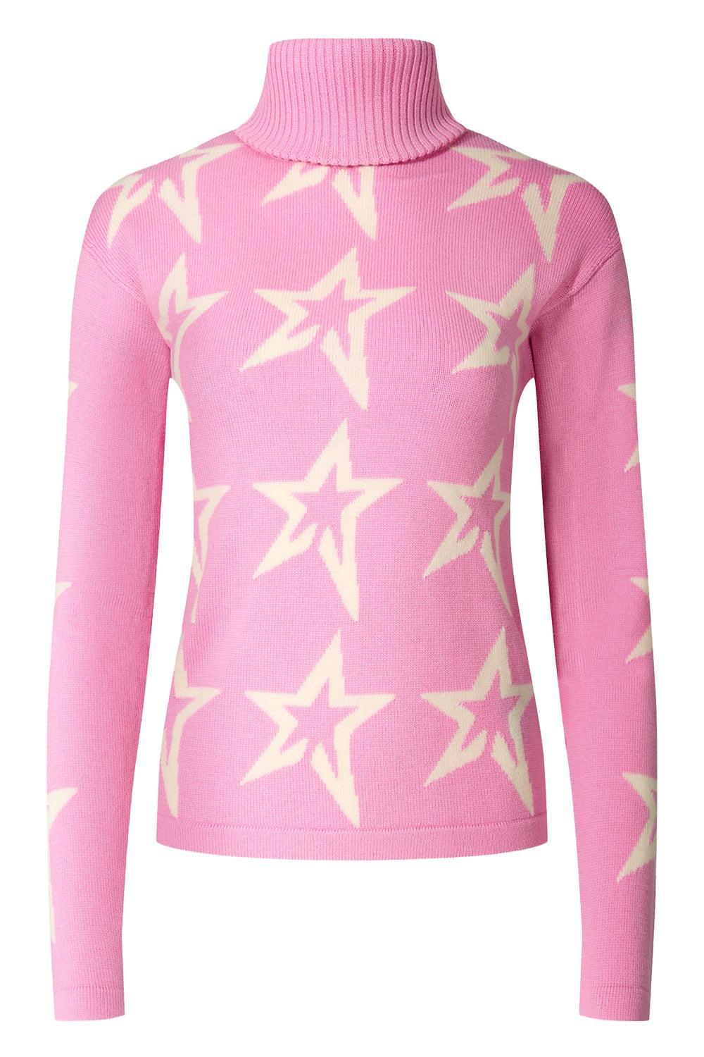 Star Dust Sweater - Lilac White-LLCSNWWH-XS-CLOTHINGTOPSWEATER-PERFECT MOMENT