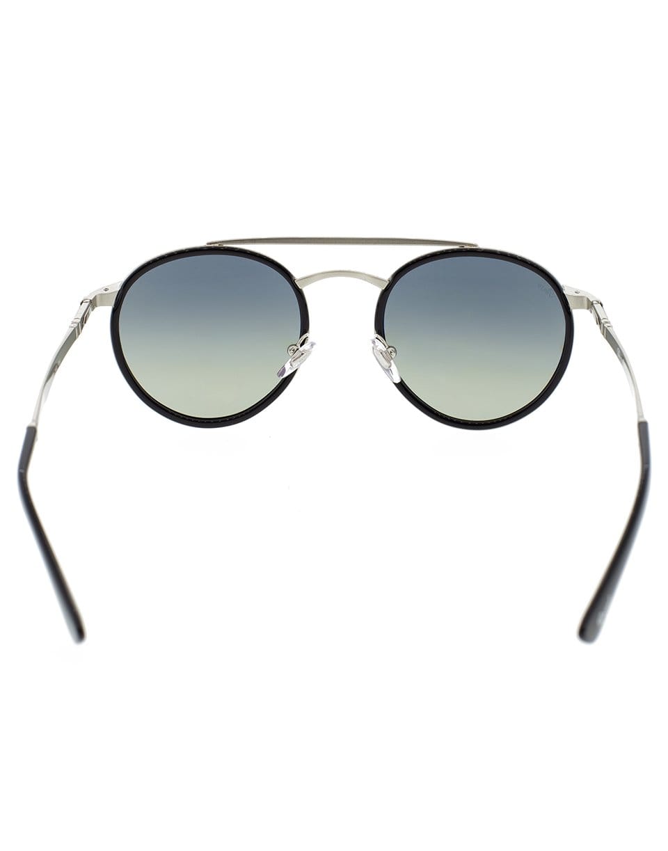 PERSOL-Steel Men's Sunglasses-SLVR/GRY