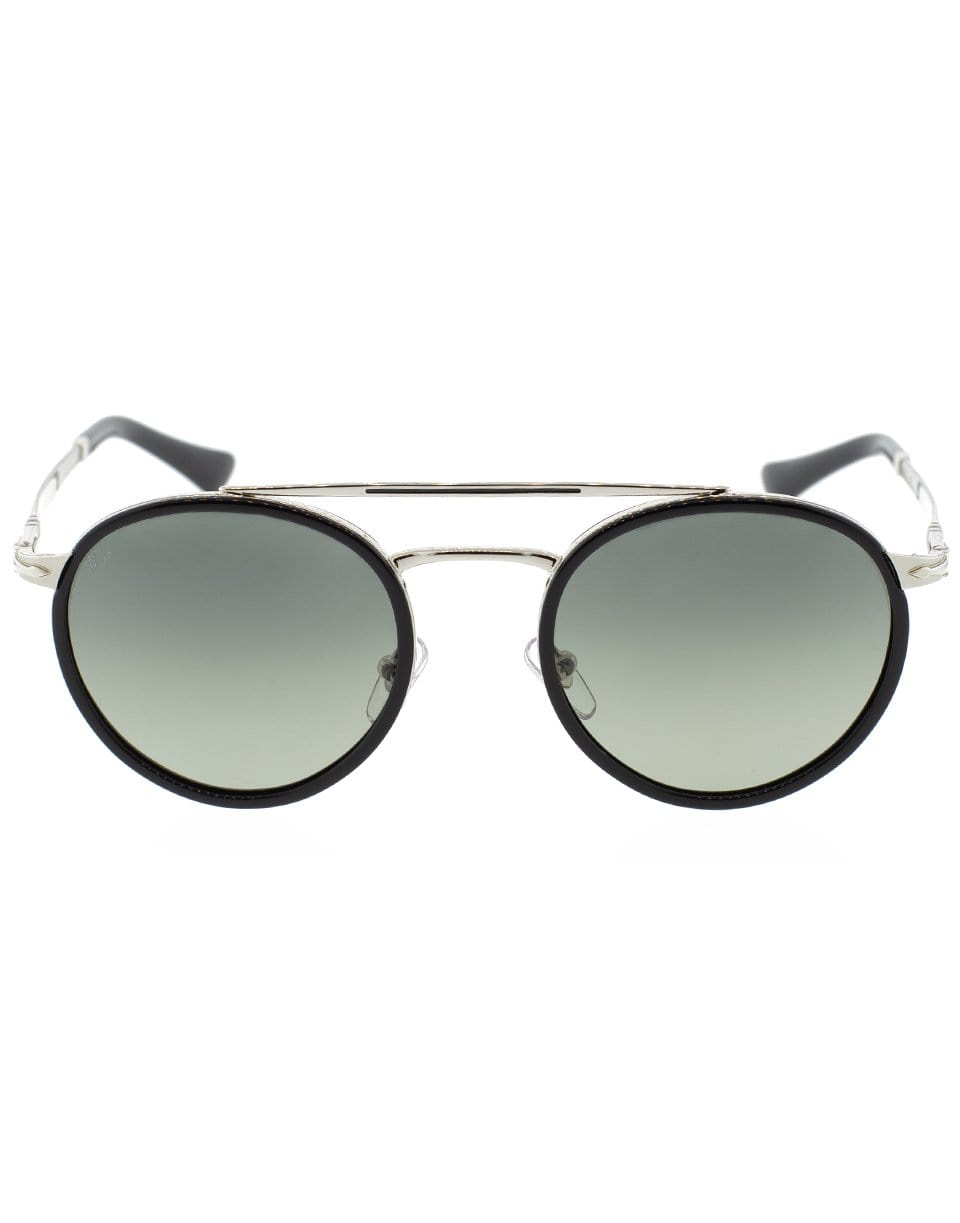 PERSOL-Steel Men's Sunglasses-SLVR/GRY