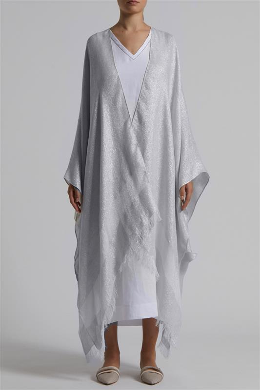 Delavè Cape - Lunar Gray-LUNARGRY-O/S-ACCESSORIESHAWLS-PESERICO